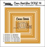 Crealies Crea-Nest-Dies XXL No. 74, Quadrate