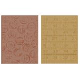 Sizzix Texture Fades Emb. Folders, Bottle Caps & Rulers - 658575