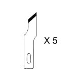 HOLI Ersatzklingen für Cutter - 5 Stück