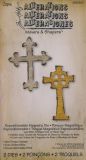 Sizzix Movers & Shapers Magnetic Set, Mini Ornate Crosses - 6582