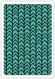 Sizzix Textured Impr. Emb. Folders Chevron Texture 660506