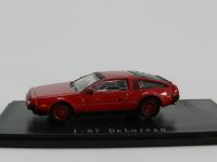 DeLorean DMC 12, dunkelrot - NPE - 1/87 - 88002.2