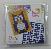 Pixelhobby Schlüsselring-Einzel-Set Eule