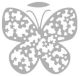 Crossover Stanzschablone Floral Lace Butterfly - 59988000